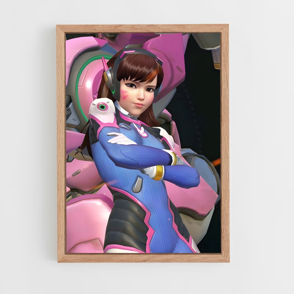 Poster Prête deux – affiche Overwatch (vue 4)